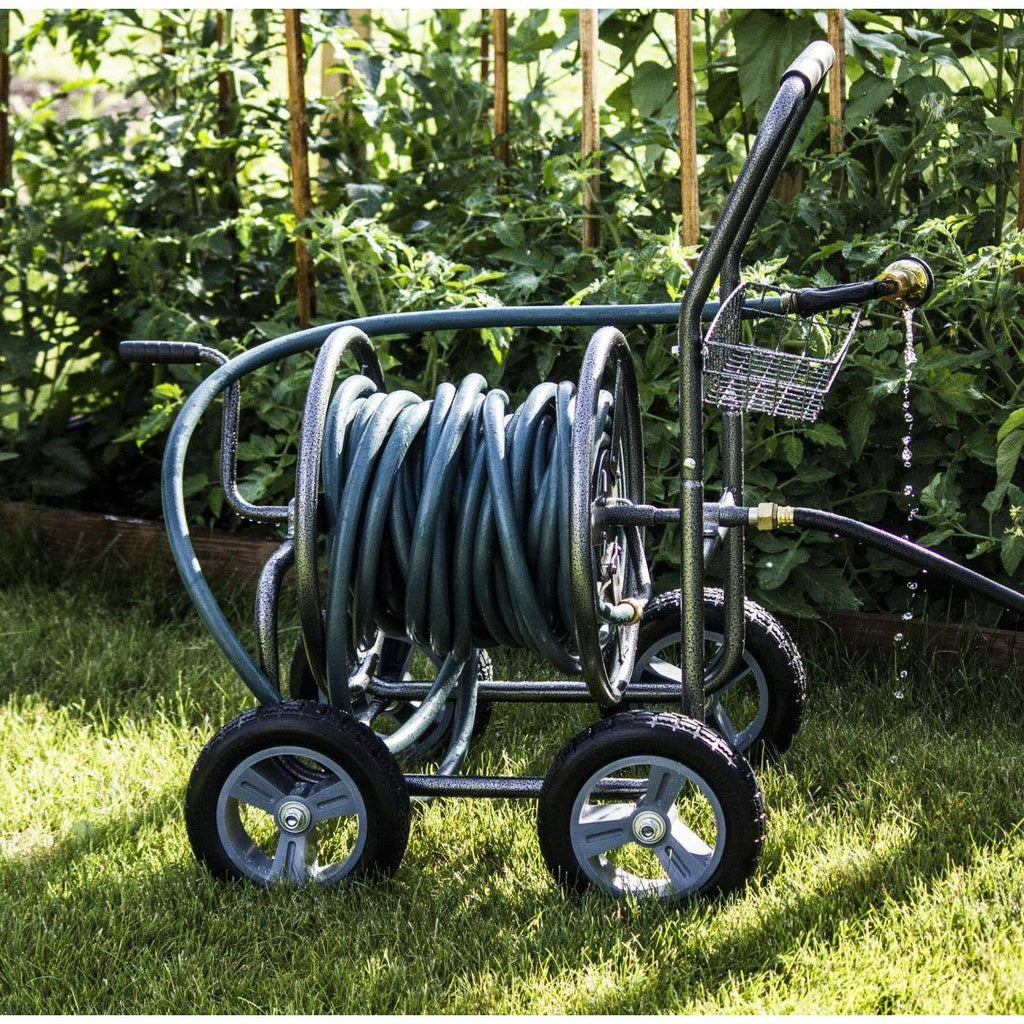 Metal Cart Hose Reel X36144
