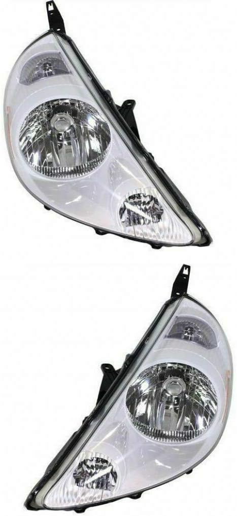 Headlight Assembly Pair Tafetta White P943506