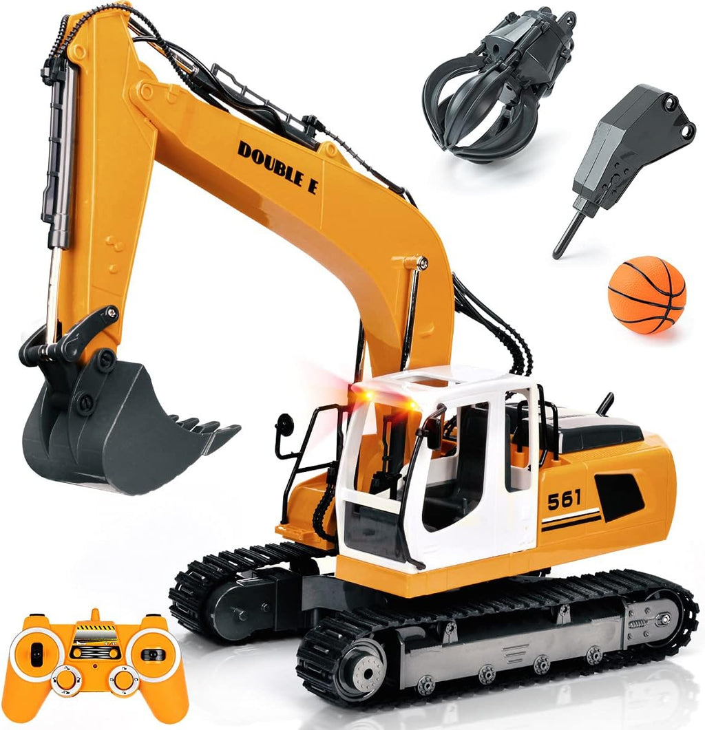 17 Channel 3 in 1 RC Excavator Toy with Working Lights Y764