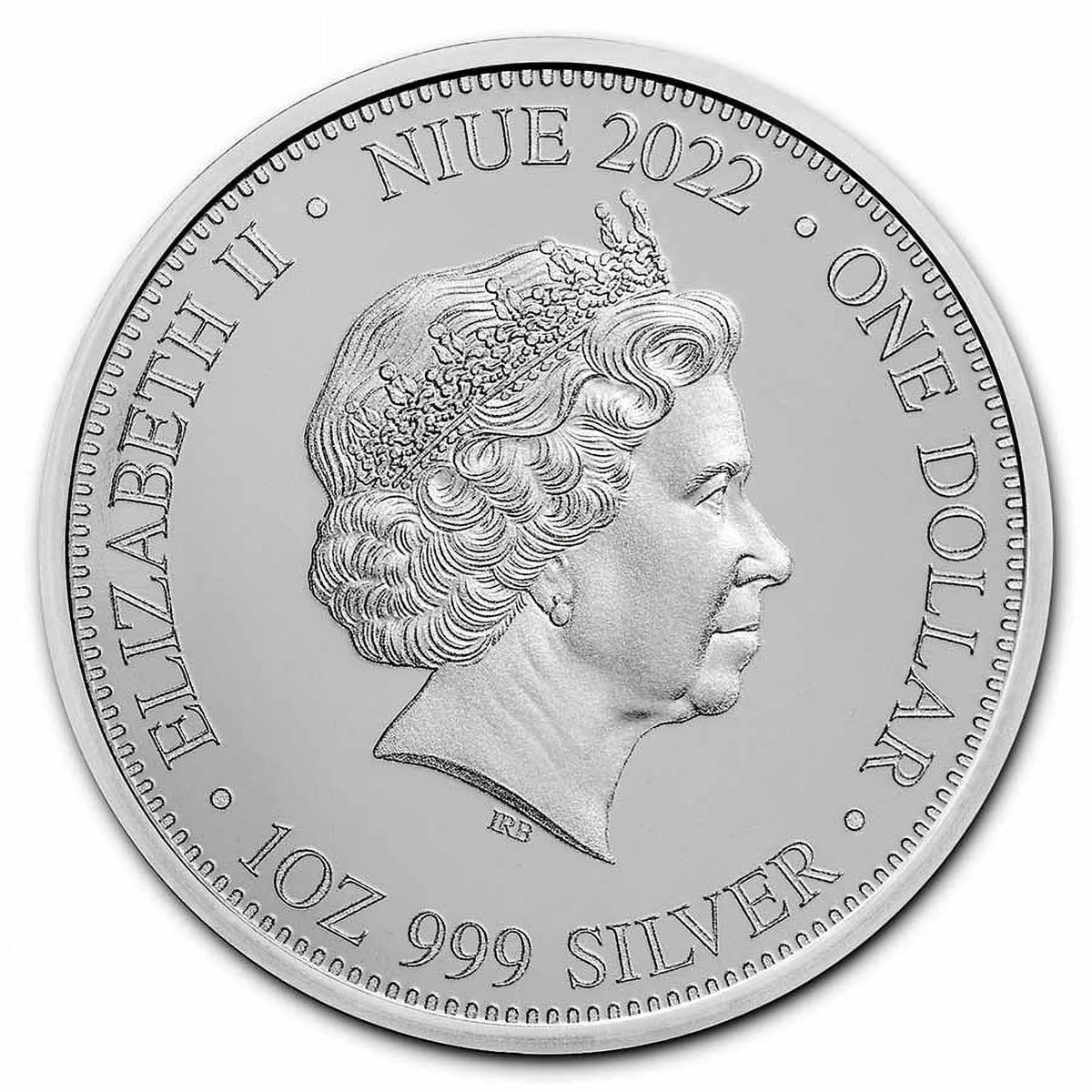 1 oz Silver Cougar vs Bear Coin X733