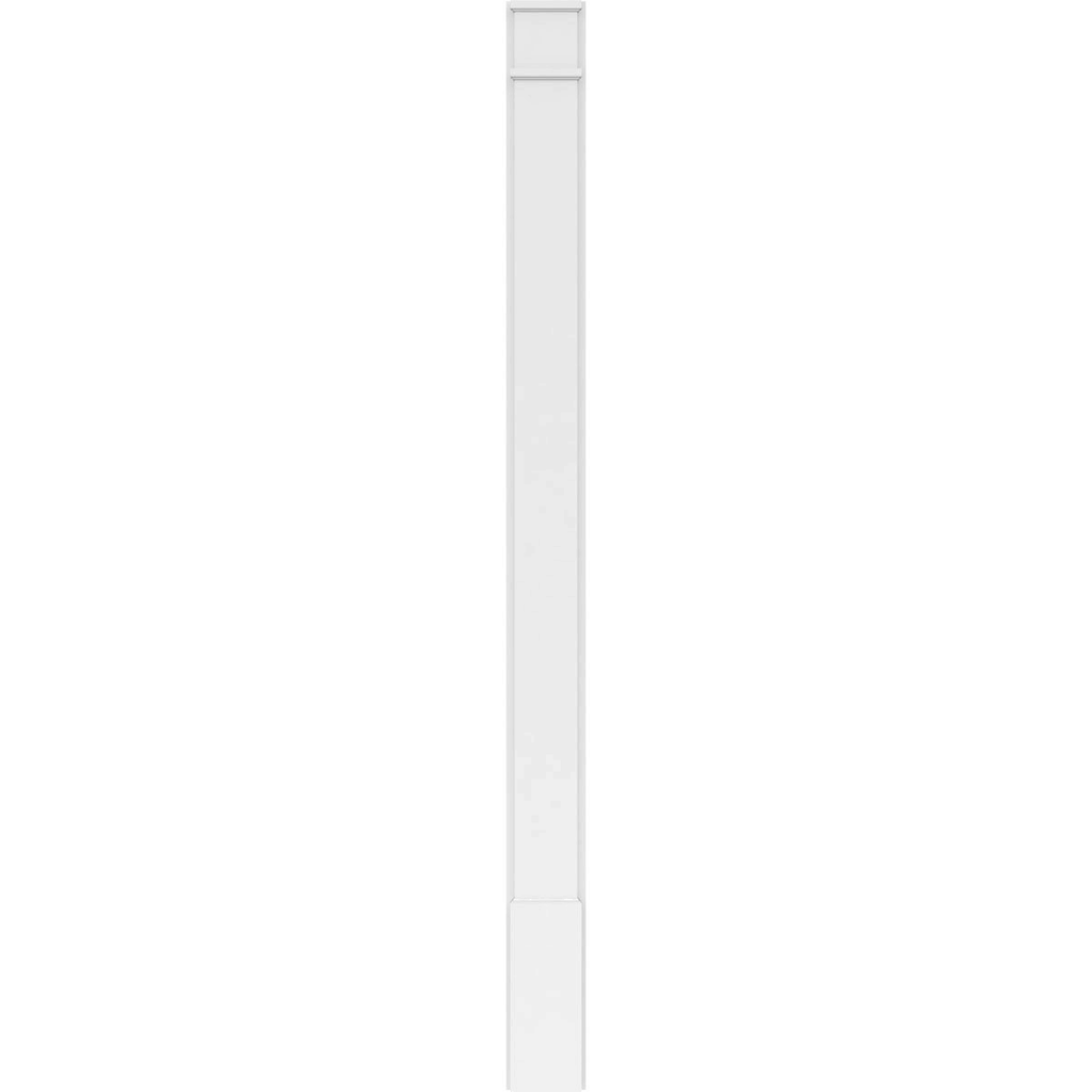 Plain PVC Pilaster with Capital and Base (Pair) R944070