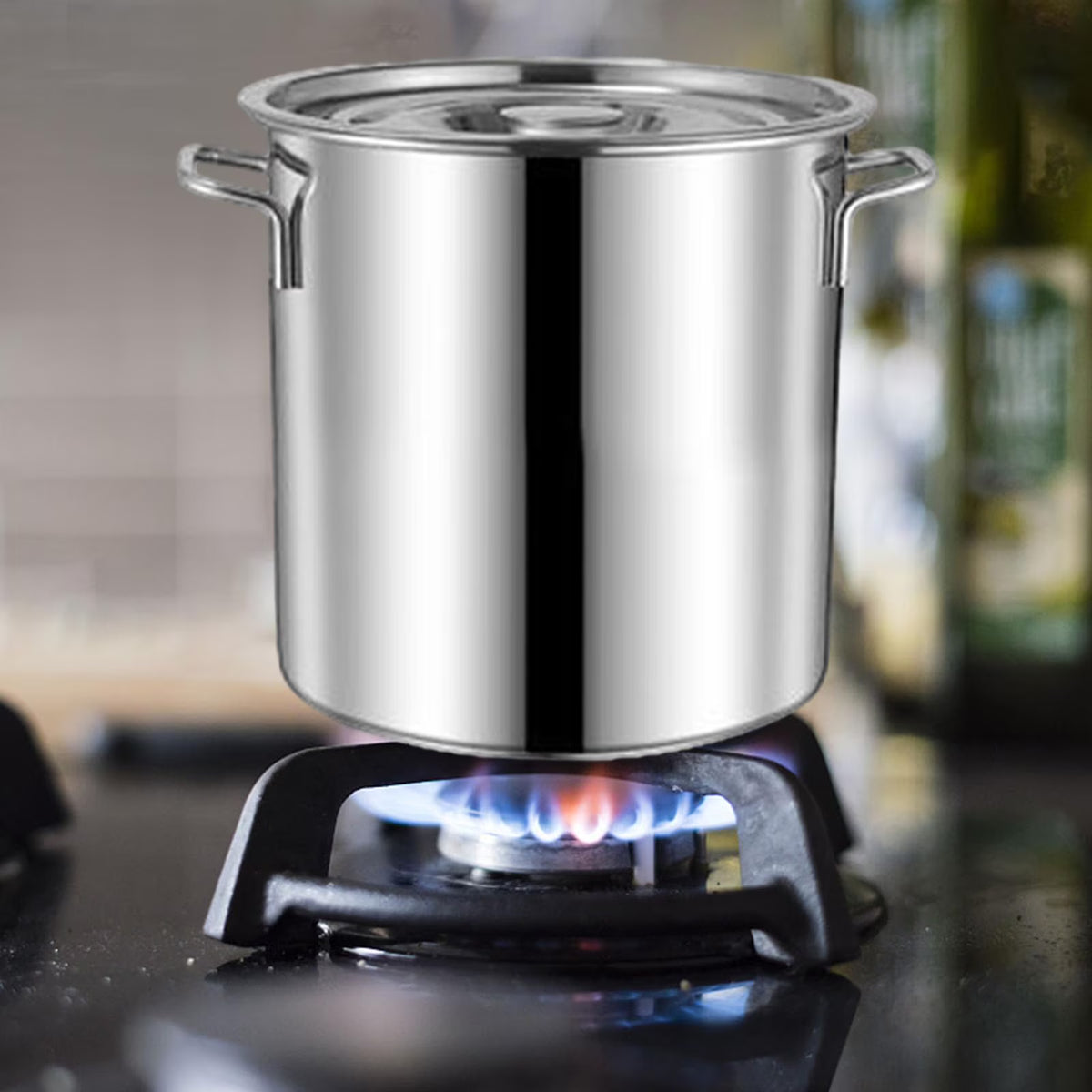 10L Stockpot with Lid Cookware V54267