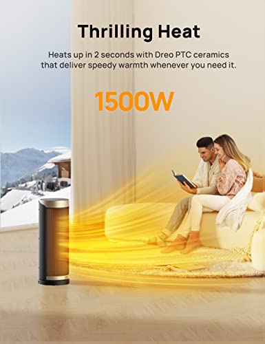 70° Oscillating 42 Inch Quiet Tower Heater with Remote G381