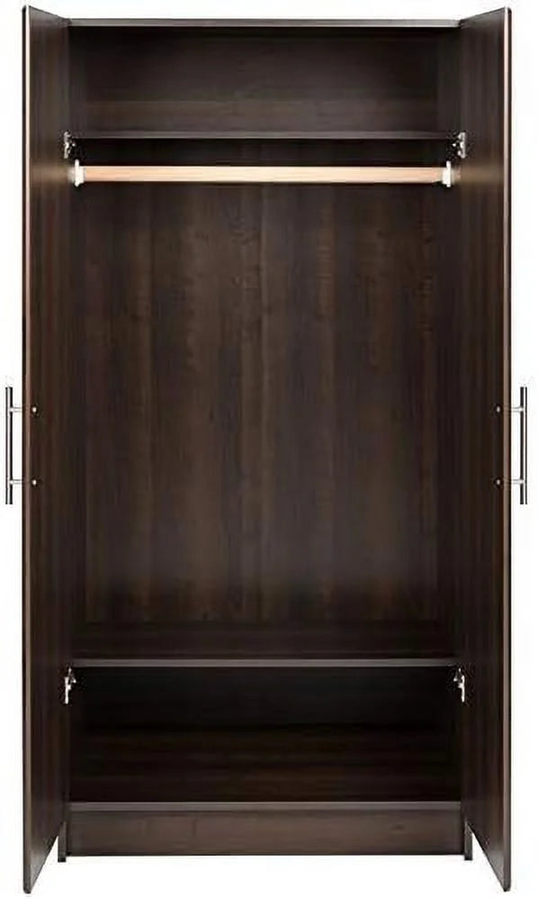 32" Wardrobe Armoire In Espresso M580567