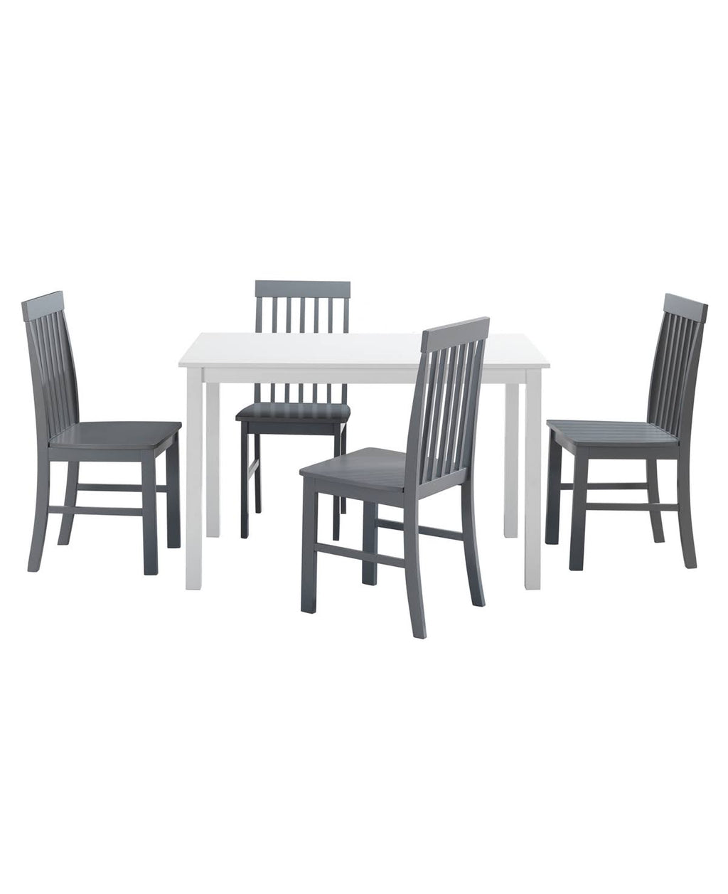 5 Piece White Dining Set T44789