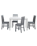 5 Piece White Dining Set T44789
