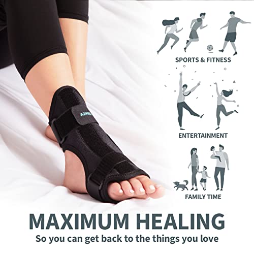 Plantar Fasciitis Night Splint Compression Foot Sleeve Adjustable Arch Support Foot Brace X961572