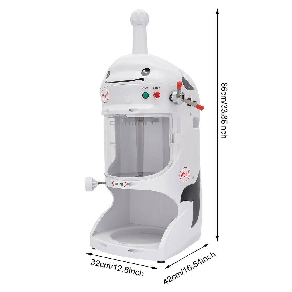 350W Electric Ice Shaver Snow Cone Maker I52936