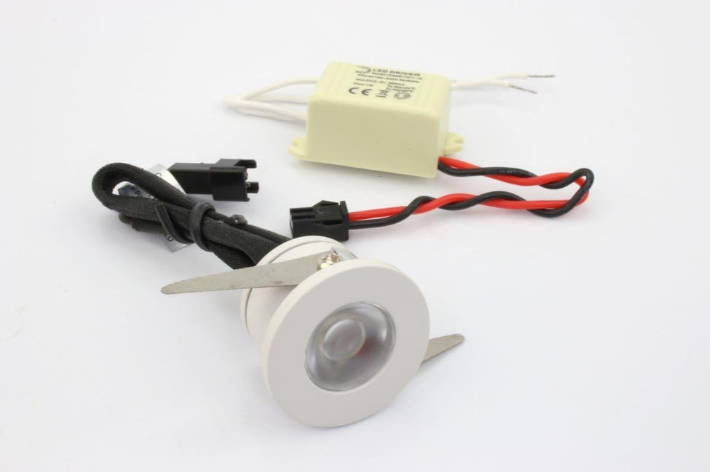 1.25" 1 Watt Cool White LED Down Light Pack of 2 Z2108
