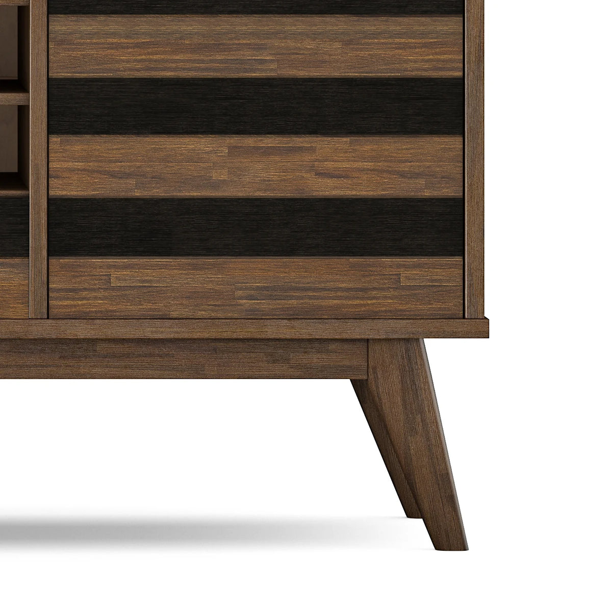 60 inch Solid Acacia Wood Sideboard with Wine Storage X907