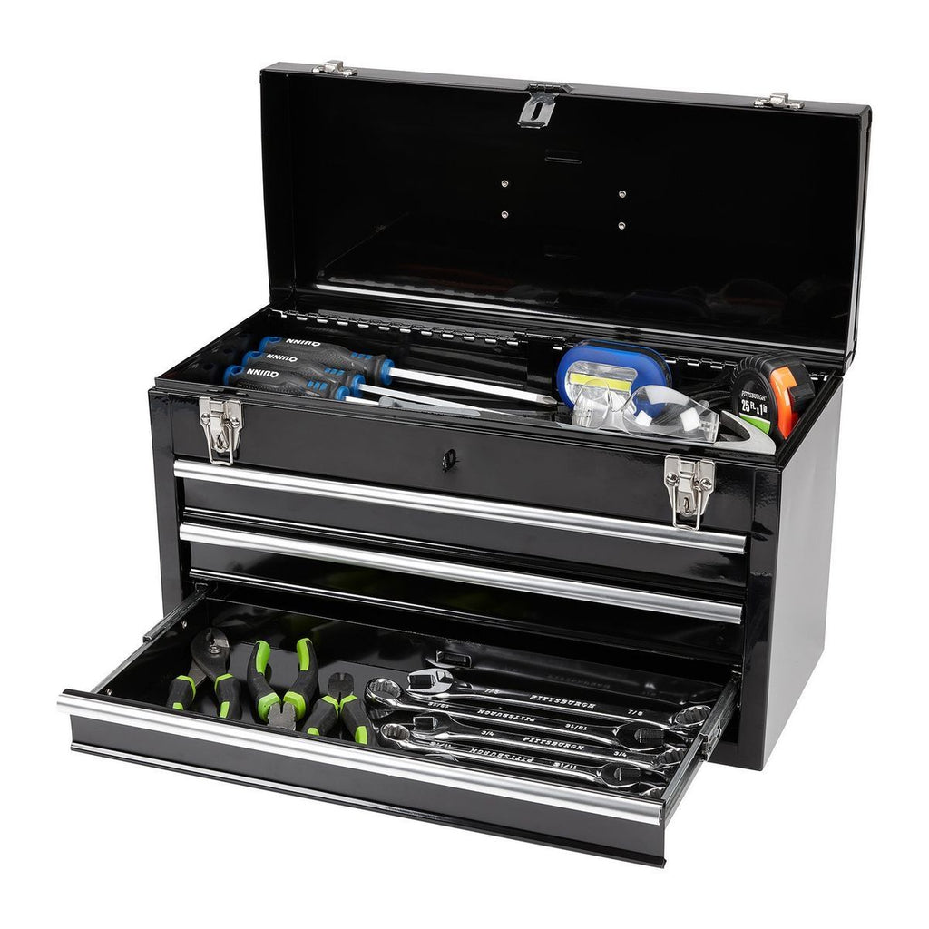3-Drawer Steel Toolbox Y4047