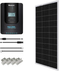 100W 12V Monocrystalline Solar Panel Starter Kit with 20A MPPT Charge Controller T3189