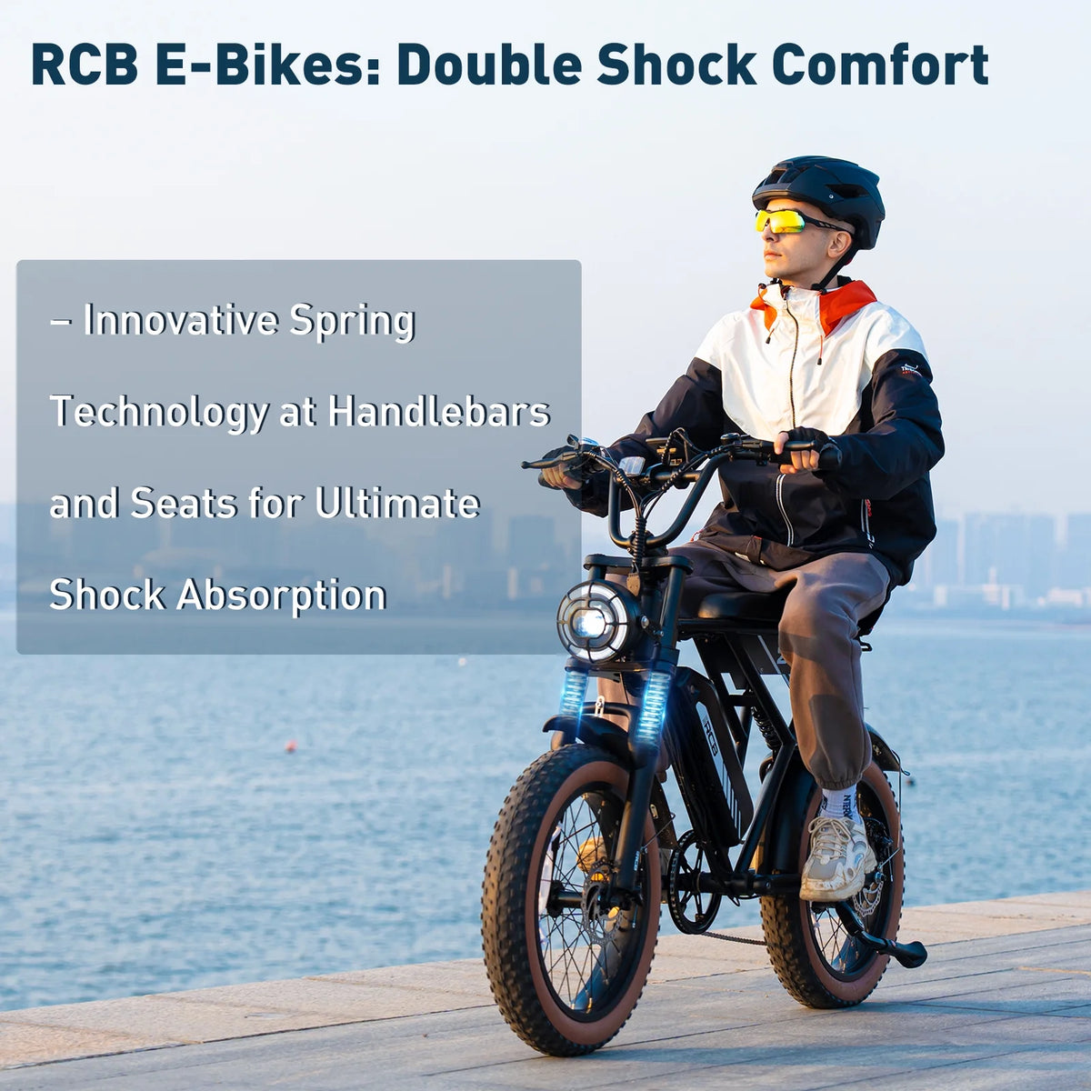 Black 20" 4.0 Fat Tire Electric Bike with 48V 15Ah Battery O426586