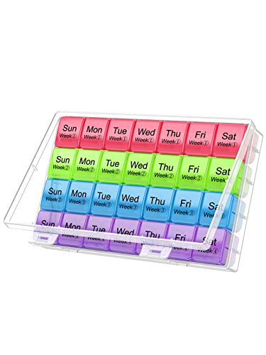 Large Monthly Pill Organizer 28 Day Medication Organizer M17917