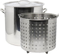 13-Gal 16" Stainless Steel Stock Pot with Lid N4101