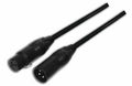 50& Touring Series Lo-Z Microphone Cable Black/Gold F175