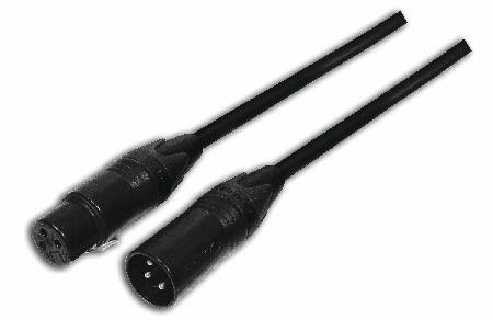 50& Touring Series Lo-Z Microphone Cable Black/Gold F175
