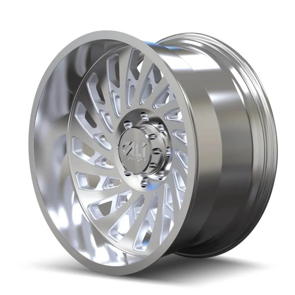 Polished Switchback Wheel D4109