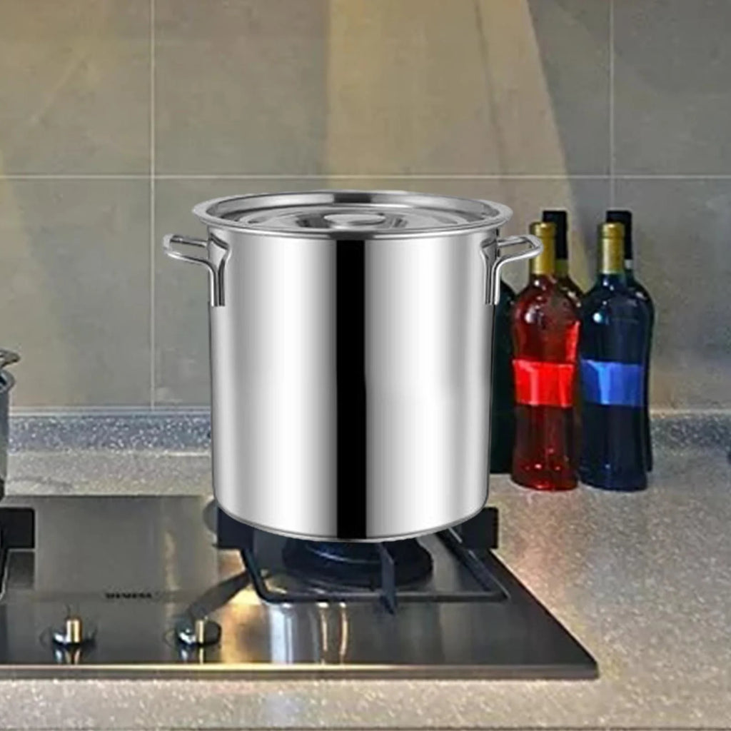 10L Stockpot with Lid Cookware V54267