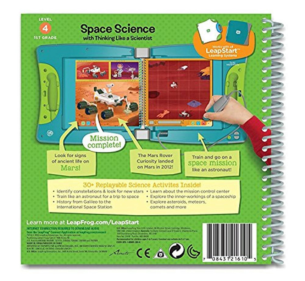 1st Grade Activity Book: Space Science and Thinking Like a Scientist A1722