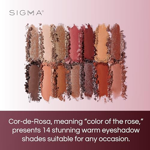 14 Warm Shades Matte Shimmer Eyeshadow Palette S78103