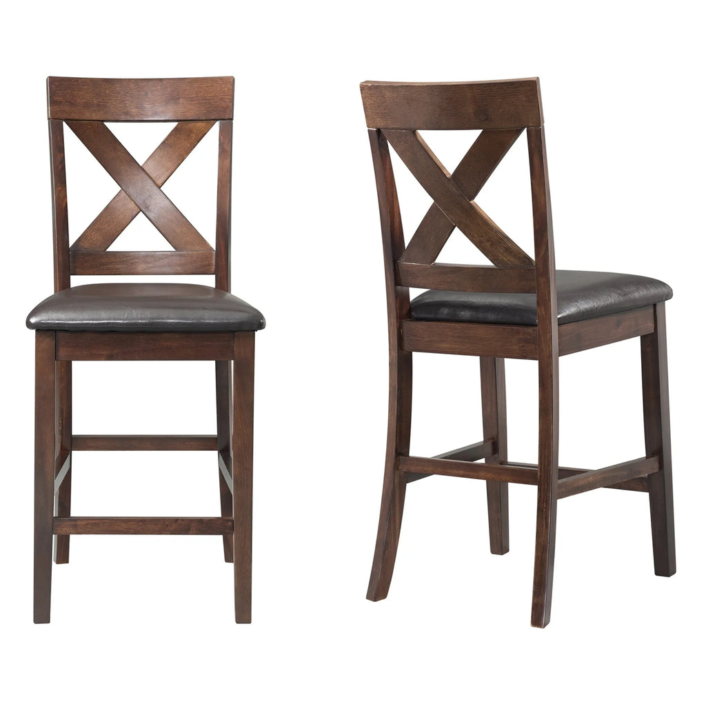 Cherry Counter Height Side Chair Set R677570