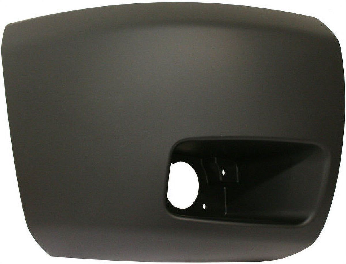 Primed Front Bumper End RH with Fog Light Hole J903103