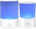 Large Essential Oils Diffusers 4000 ML and 3000 ML Set of 2 White E91668