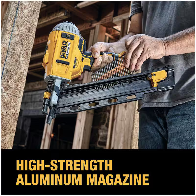 20V MAX Cordless Brushless Framing Nailer with Battery and Charger B712176