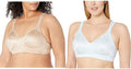 White/Nude 40C Wire Free Bra R212