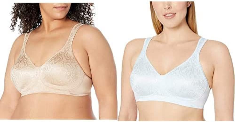 White/Nude 40C Wire Free Bra R212