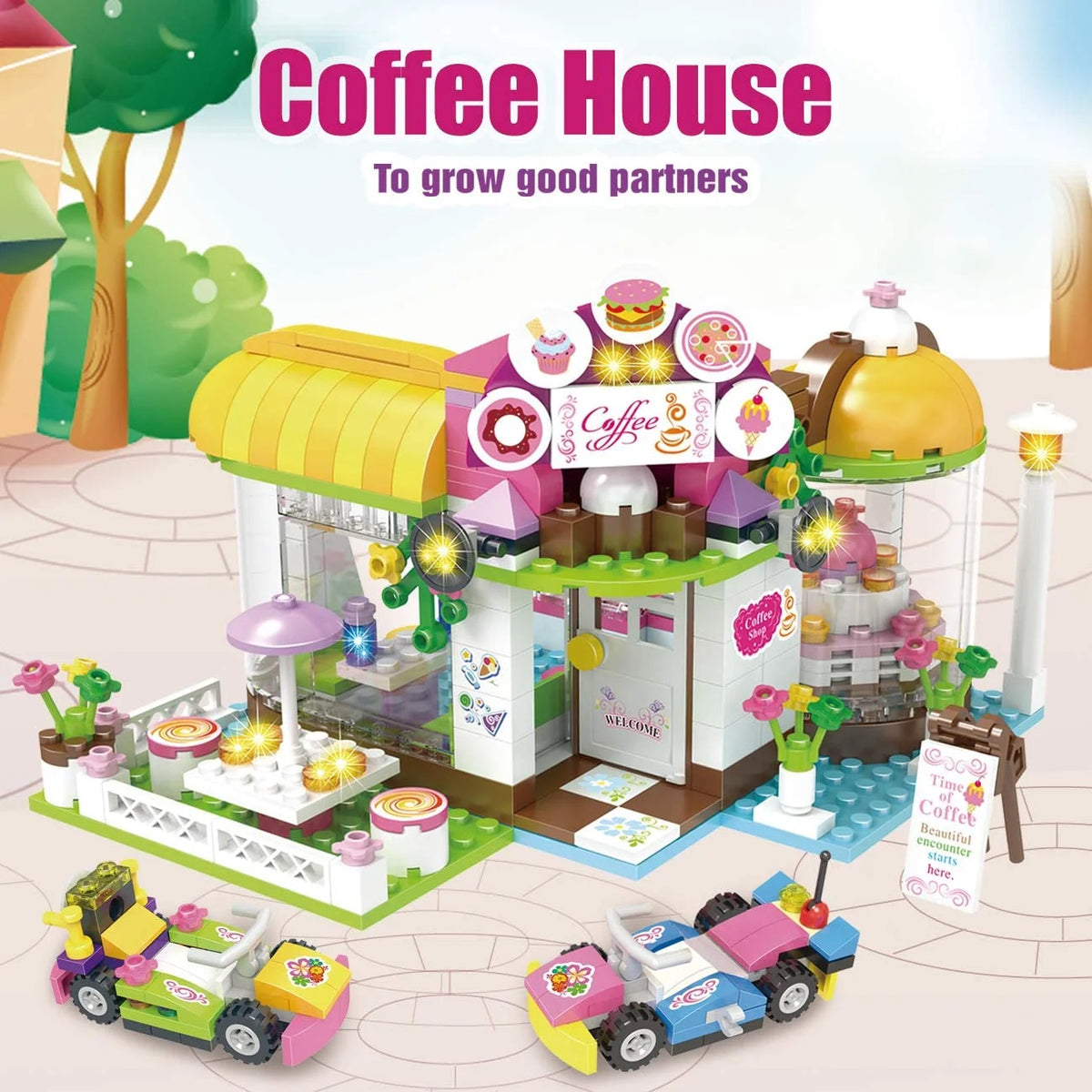 1140 Pieces Building Block Set, STEM Toy K736919