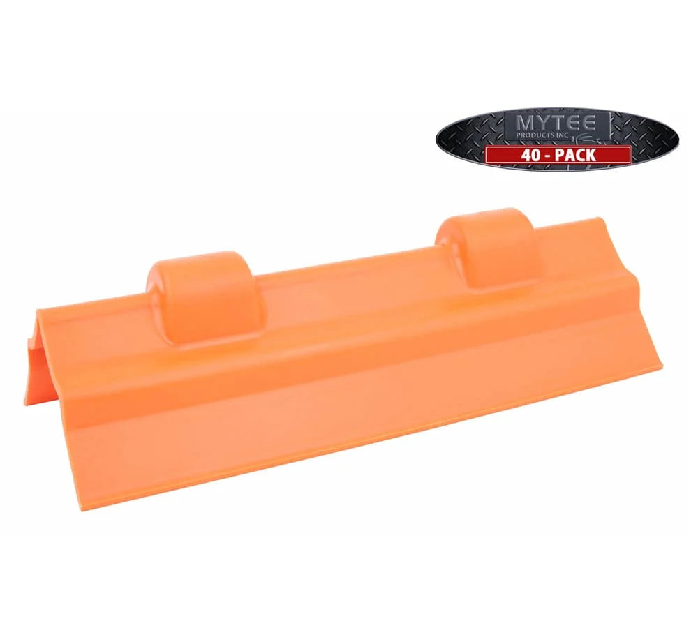 40 Pack 12" Orange Plastic Flatbed Edge Protector B988