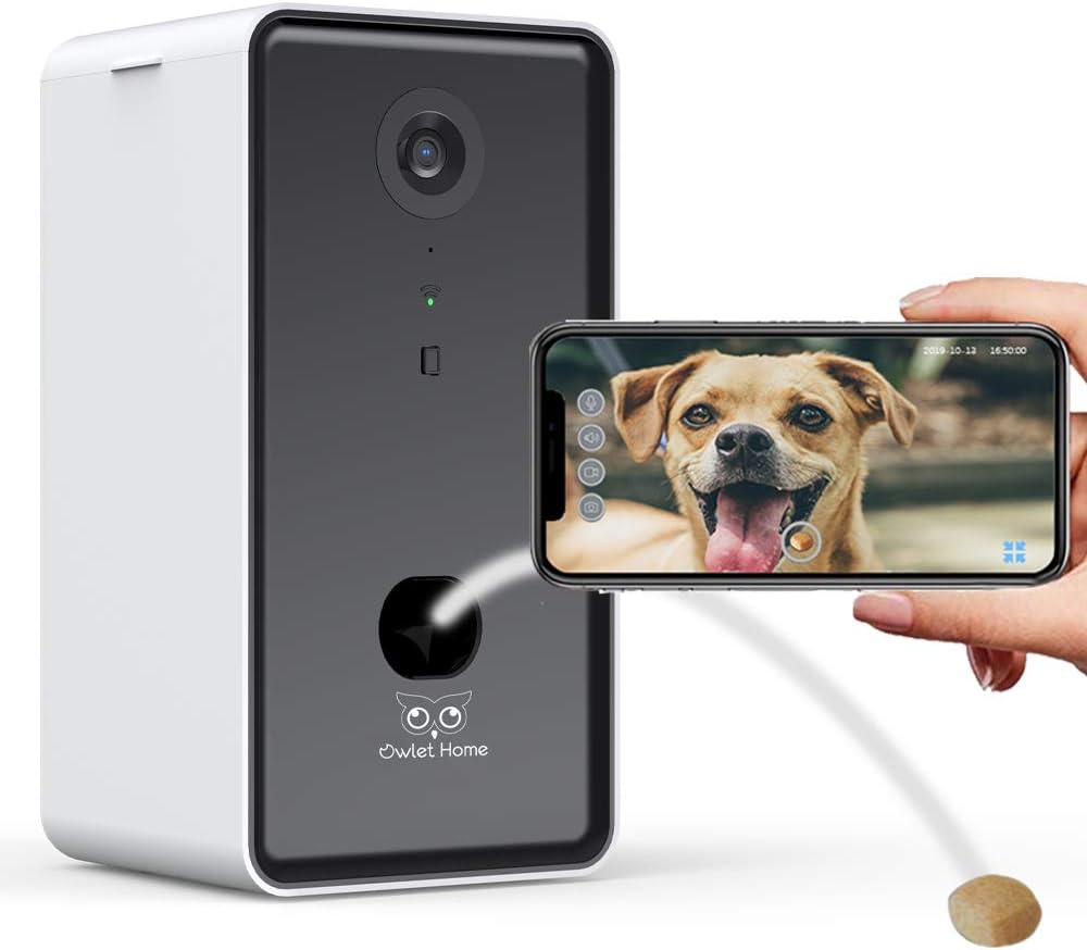 Pet Camera with Treat Dispenser, WiFi, 1080P, Auto Night Vision, 2-Way Audio Q5072