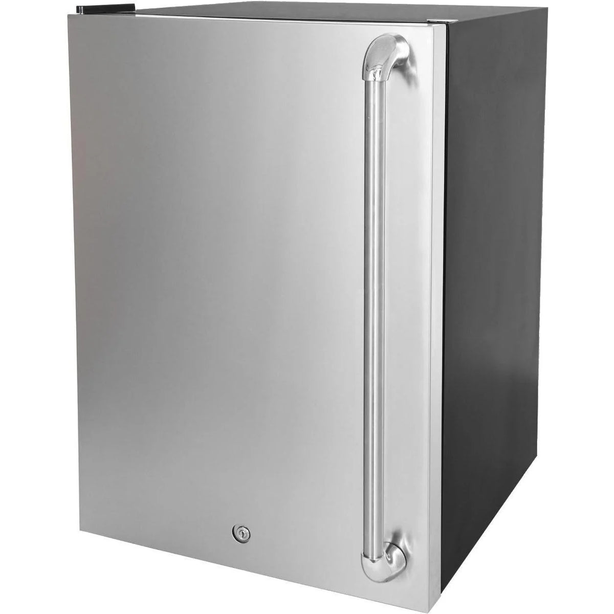 20-Inch 4.4 Cu. Ft. Left Hinge Compact Refrigerator with Stainless Steel Door Y3375