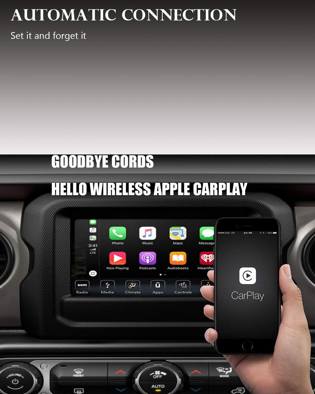 Wireless CarPlay Adapter 5GHz WiFi T530