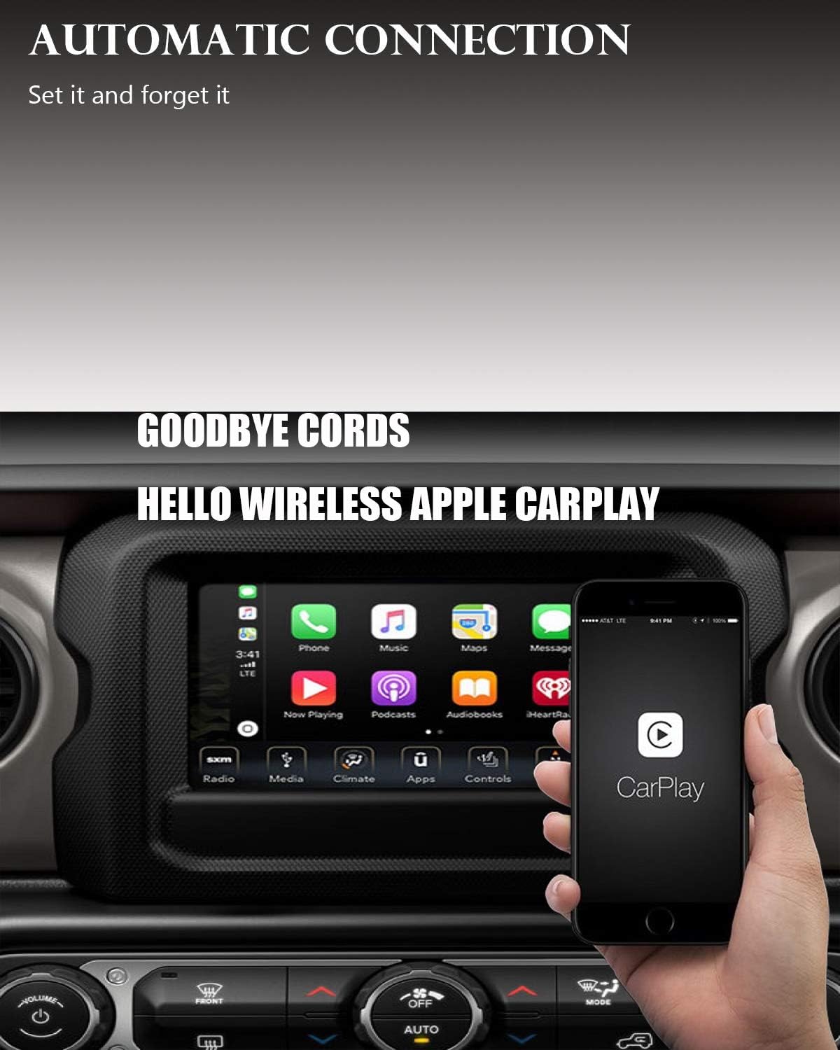Wireless CarPlay Adapter 5GHz WiFi T530