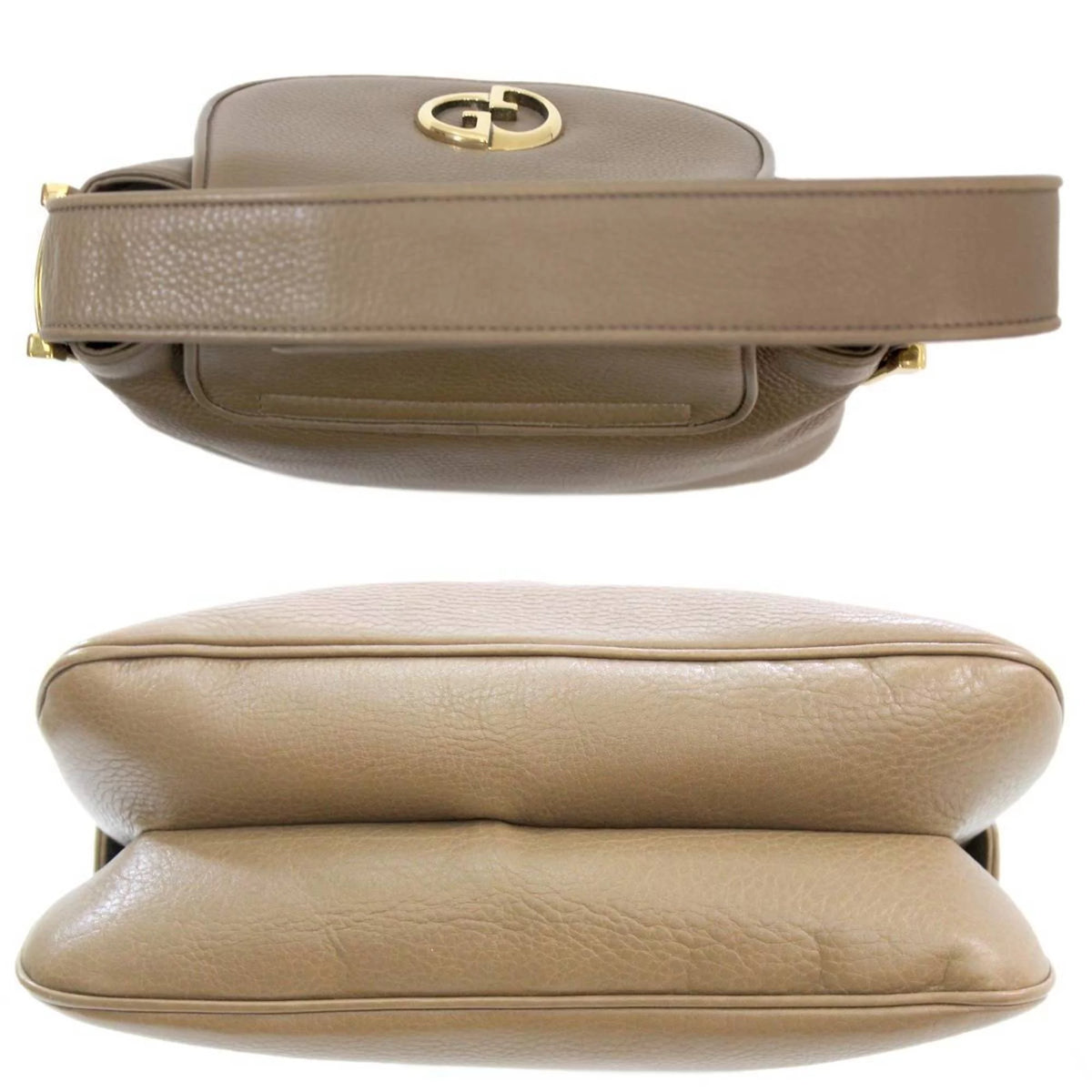 Pre-Owned Leather Shoulder Bag T66687