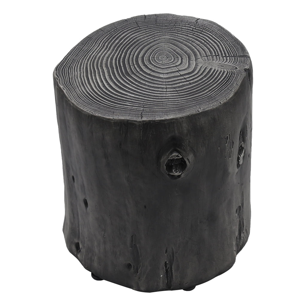 Faux Wood Round Side Table P3300
