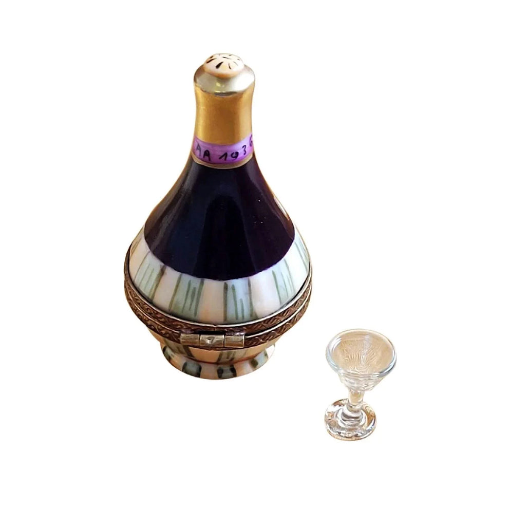 Porcelain Figurine with Removable Wine Glass U539322
