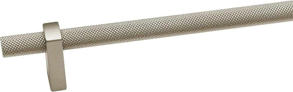 24" Center To Center Knurled Bar Appliance Pull Matte Black Q29078