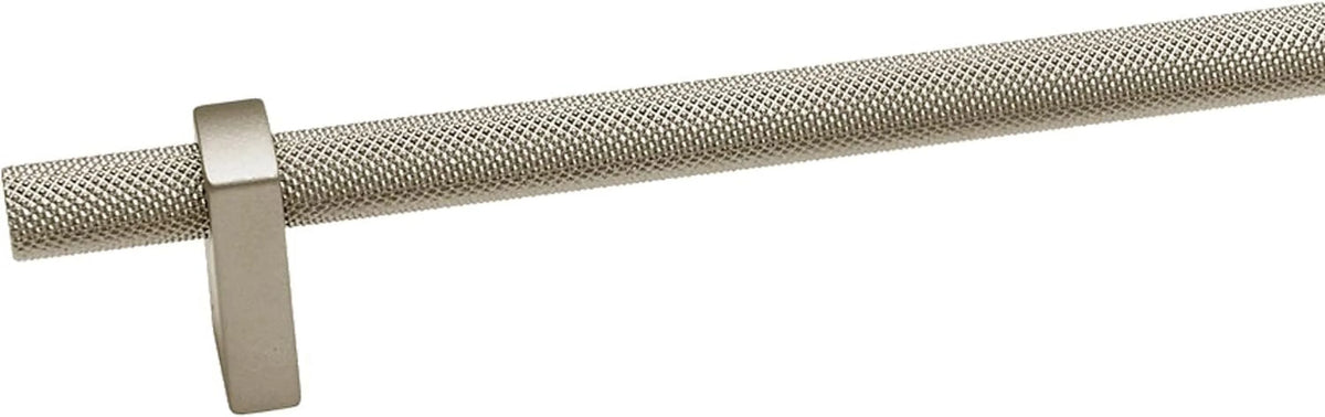 24" Center To Center Knurled Bar Appliance Pull Matte Black Q29078