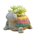 Turtle Resin Succulent Planter Q69640