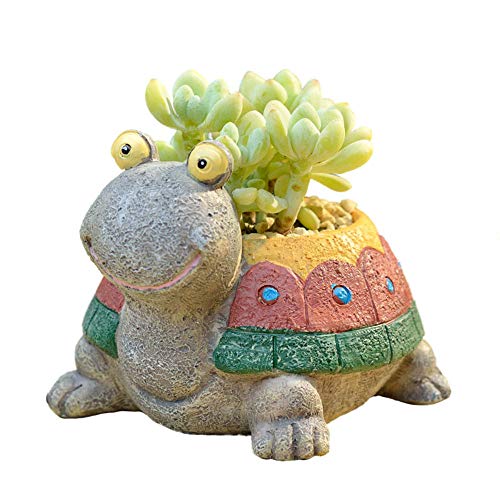 Turtle Resin Succulent Planter Q69640