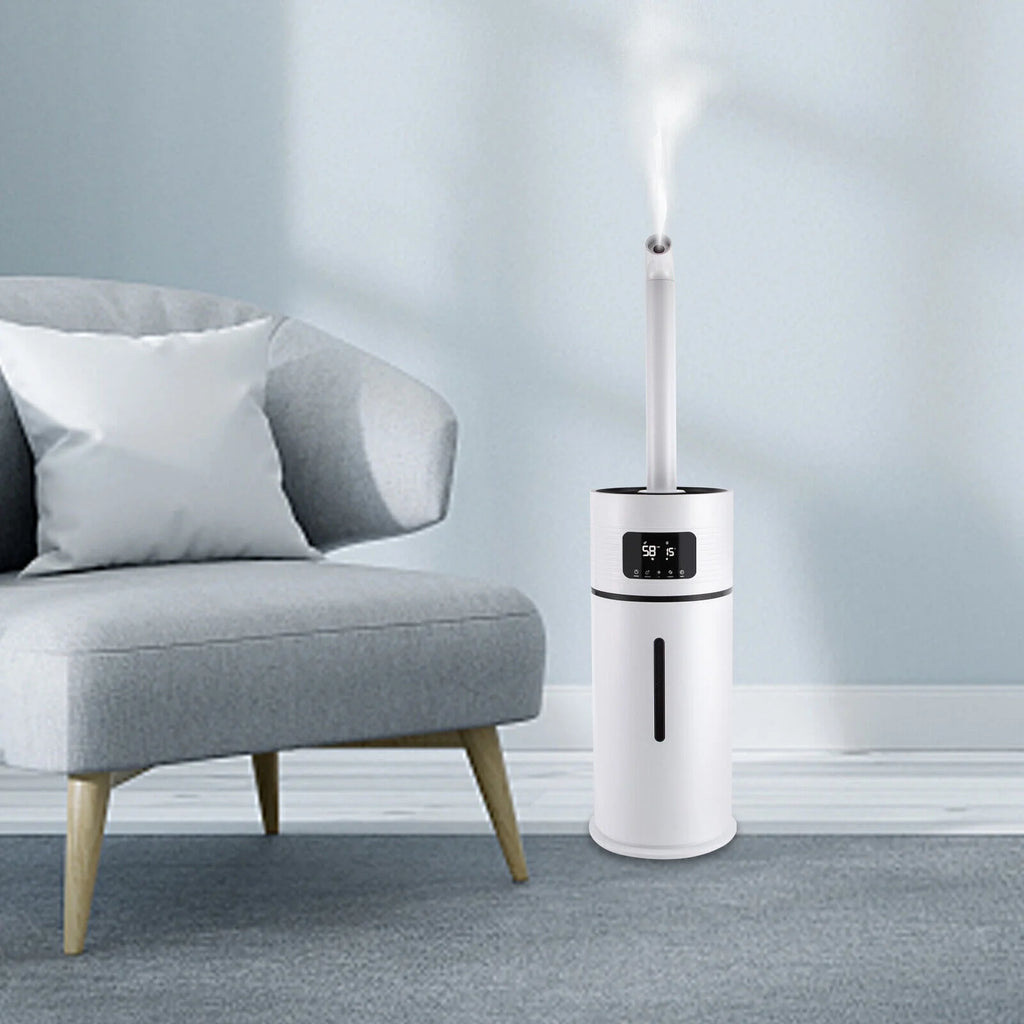 White 4Gal Ultrasonic Commercial Humidifier J8232
