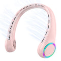 Portable Neck Fan 4000mAh 3 Adjustable Speeds White F95771
