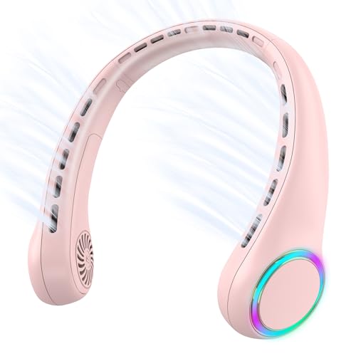 Portable Neck Fan 4000mAh 3 Adjustable Speeds White F95771