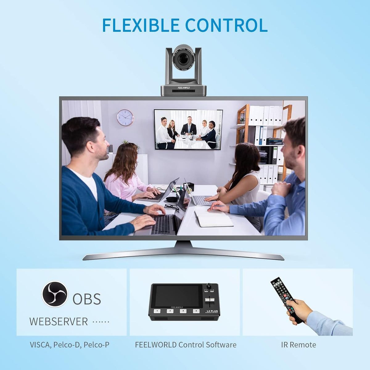 20X Optical Zoom 3G SDI HDMI IP PTZ Camera T422