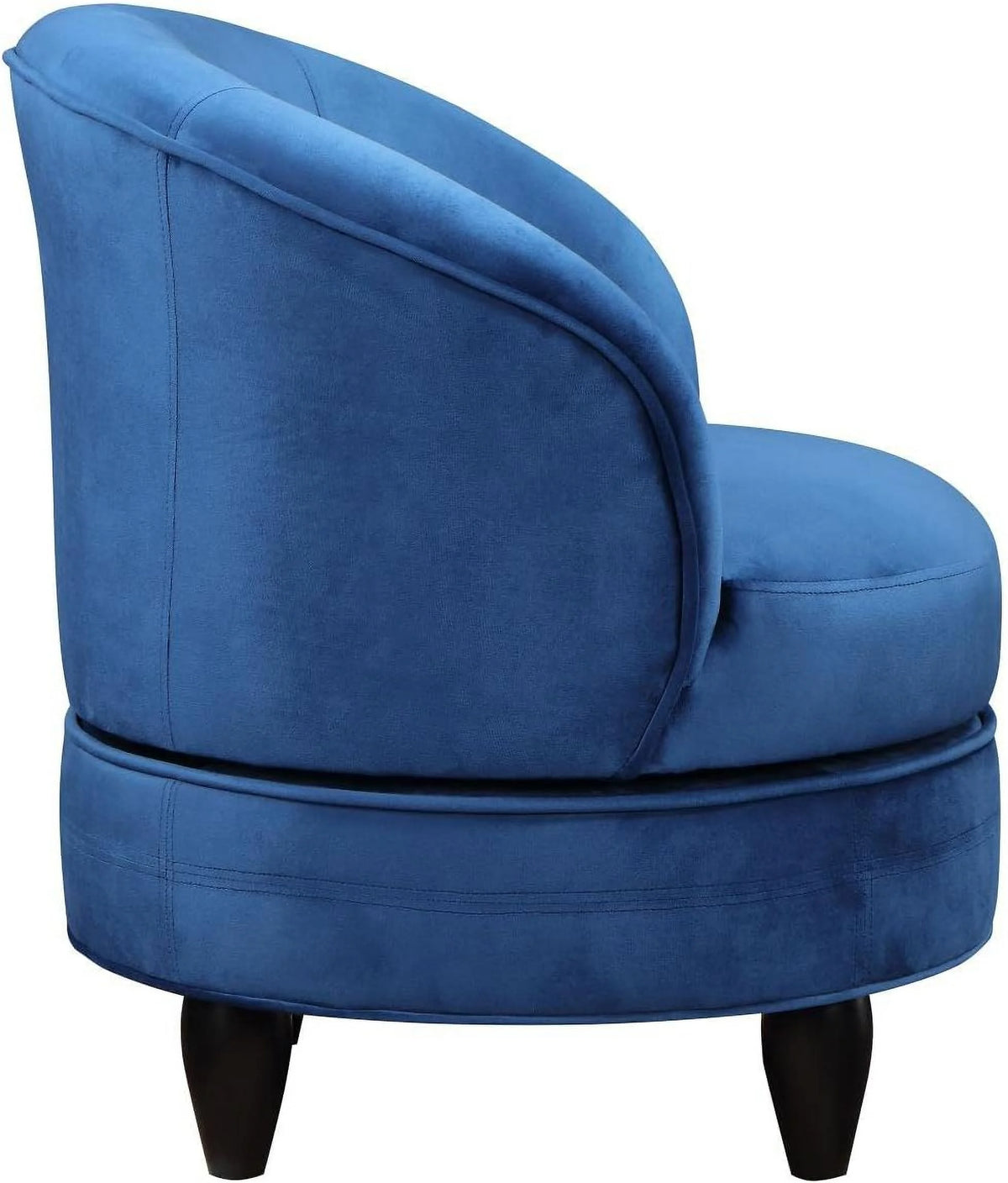 Blue Velvet Swivel Accent Chair W373765