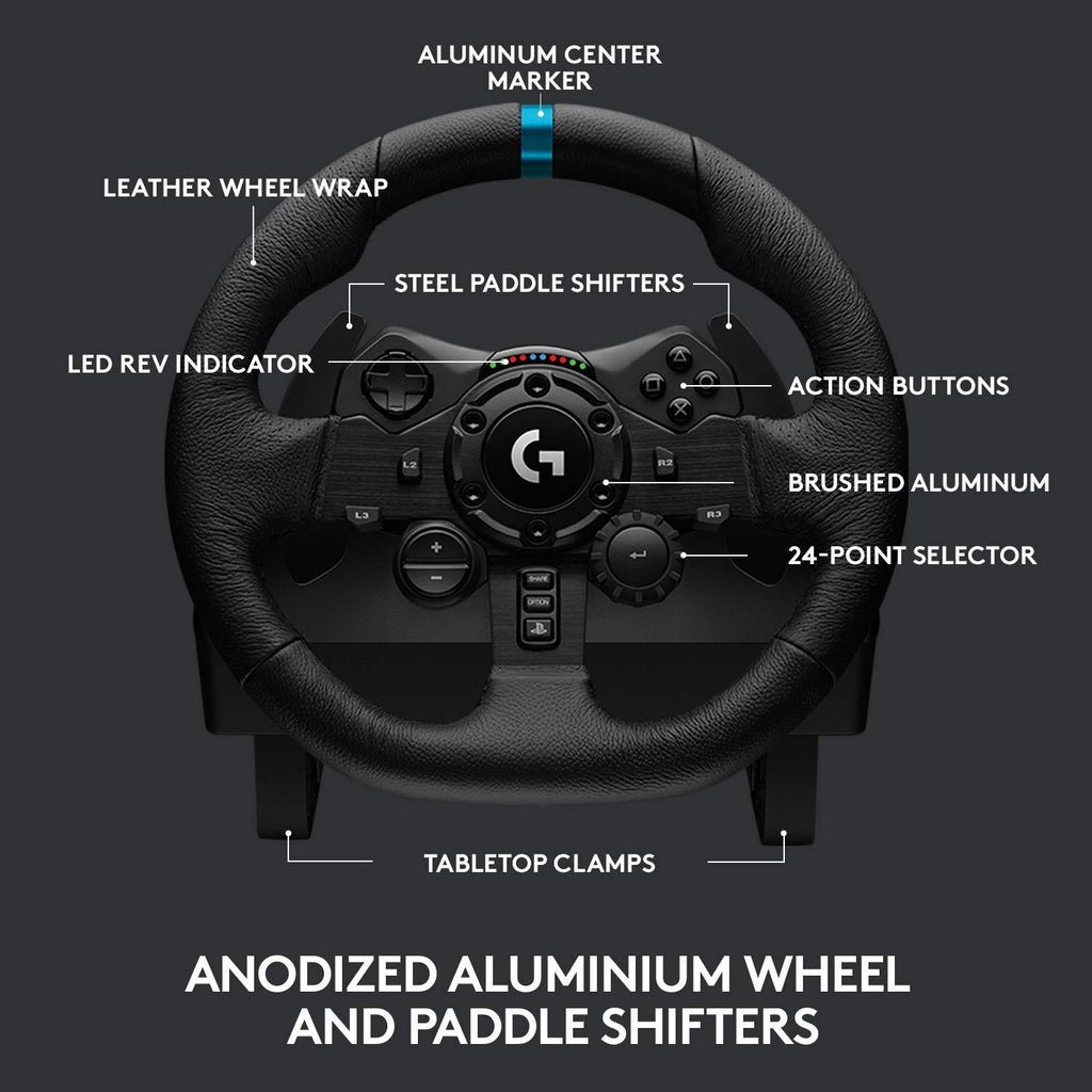 Racing Wheel and Pedals Sim Driving Wheel N5404